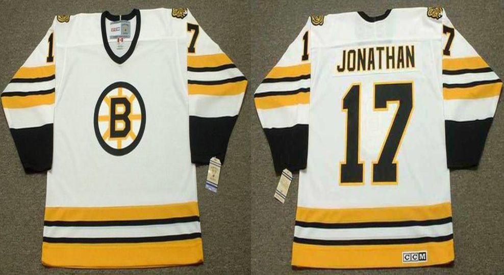 2019 Men Boston Bruins #17 Jonathan White CCM NHL jerseys